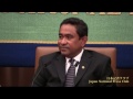 ヤミーン モルディブ大統領 2014.4.16