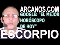 Video Horóscopo Semanal ESCORPIO  del 20 al 26 Diciembre 2020 (Semana 2020-52) (Lectura del Tarot)