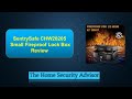 SentrySafe CHW 20205 Small Fireproof Lock Box Review