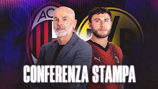 AC Milan - Borussia Dortmund | Mister Pioli e Davide Calabria in conferenza | #championsleague