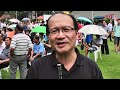 May Day event on Population White Paper at Hong Lim Park - Gilbert Goh