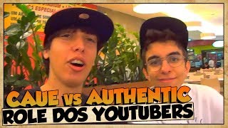 Role dos Youtubers #1 - Batalha entre Cauê e Authentic