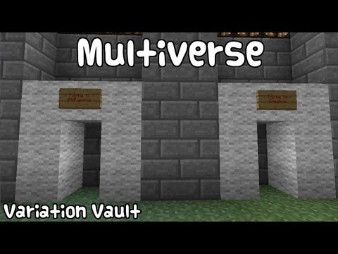 Minecraft Bukkit Plugin - Multi Verse - Multiple worlds - YouTube