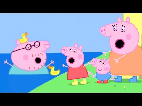 Peppa Pig Official Channel | The Biggest Muddy Puddle in the World