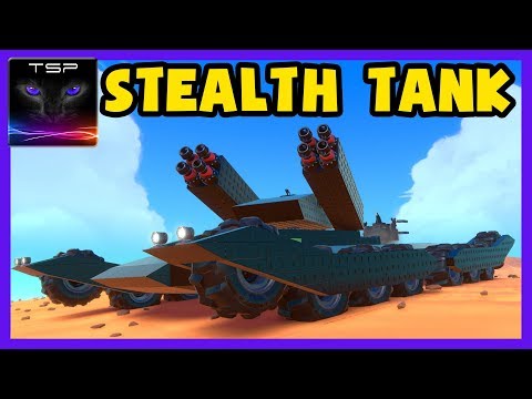 Trailmakers #7 ► Massive Stealth Tank - Build and Funny Gameplay