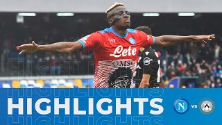 HIGHLIGHTS | Napoli - Udinese 2-1 | Serie A - 30ª giornata