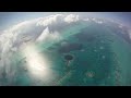 Skydiving into the Blue Hole, Belize