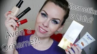 Kosmetika z Lidlu Cien, Avon a Oriflame