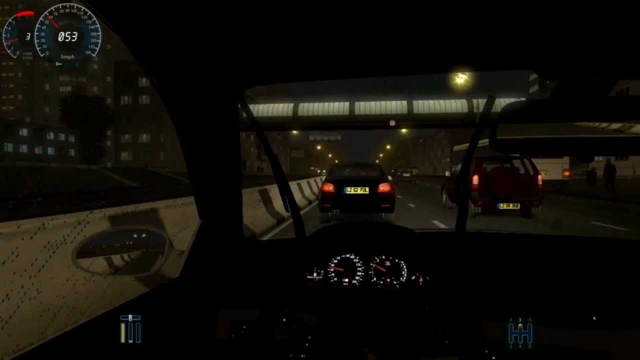 City Car Driving 1.2.2 (BMW M3 E46) 3D Instructor 2.2.7 with TrackIR5 ...