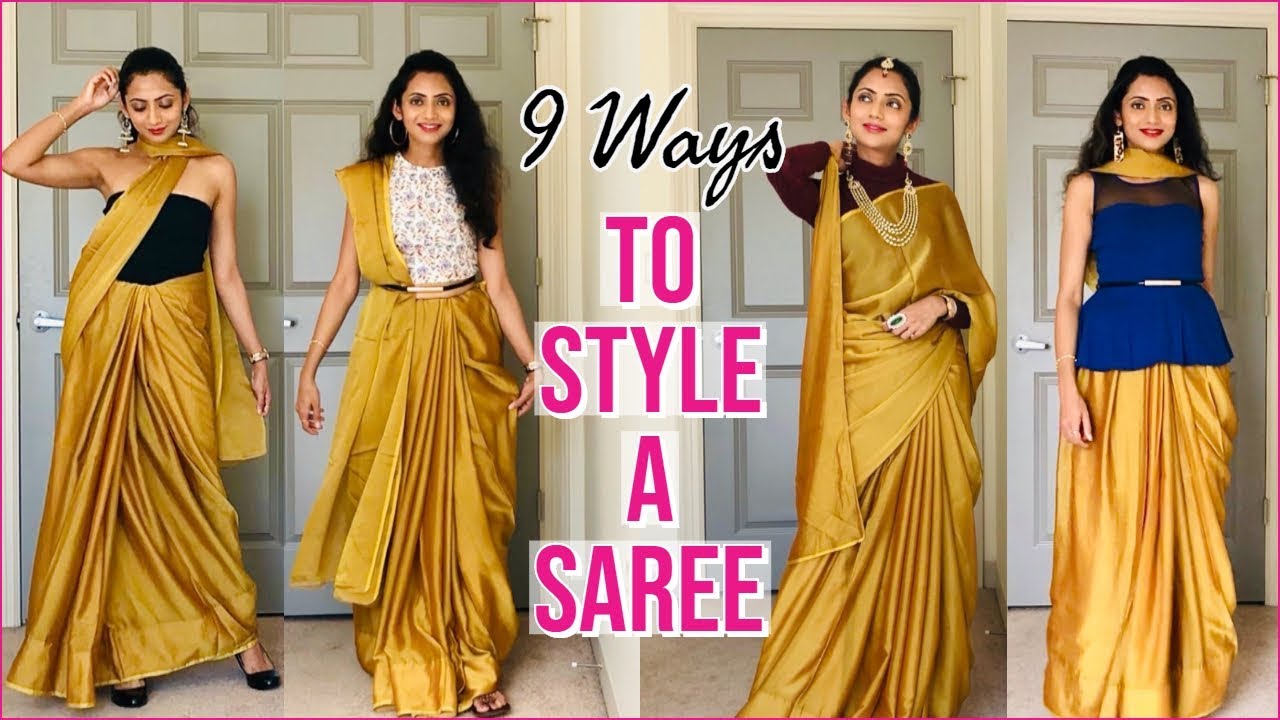 How We Wear Saree In Different Styles