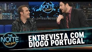 The Noite 09/07/14 (parte 1) - Entrevista Diogo Portugal