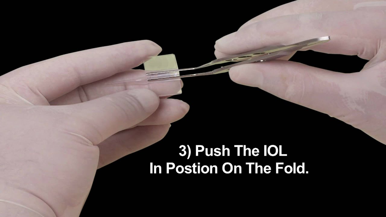 How Use The Lens Loading Forceps.mov YouTube