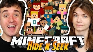 JOGANDO COM A GALERA! - Minecraft - Hide N Seek