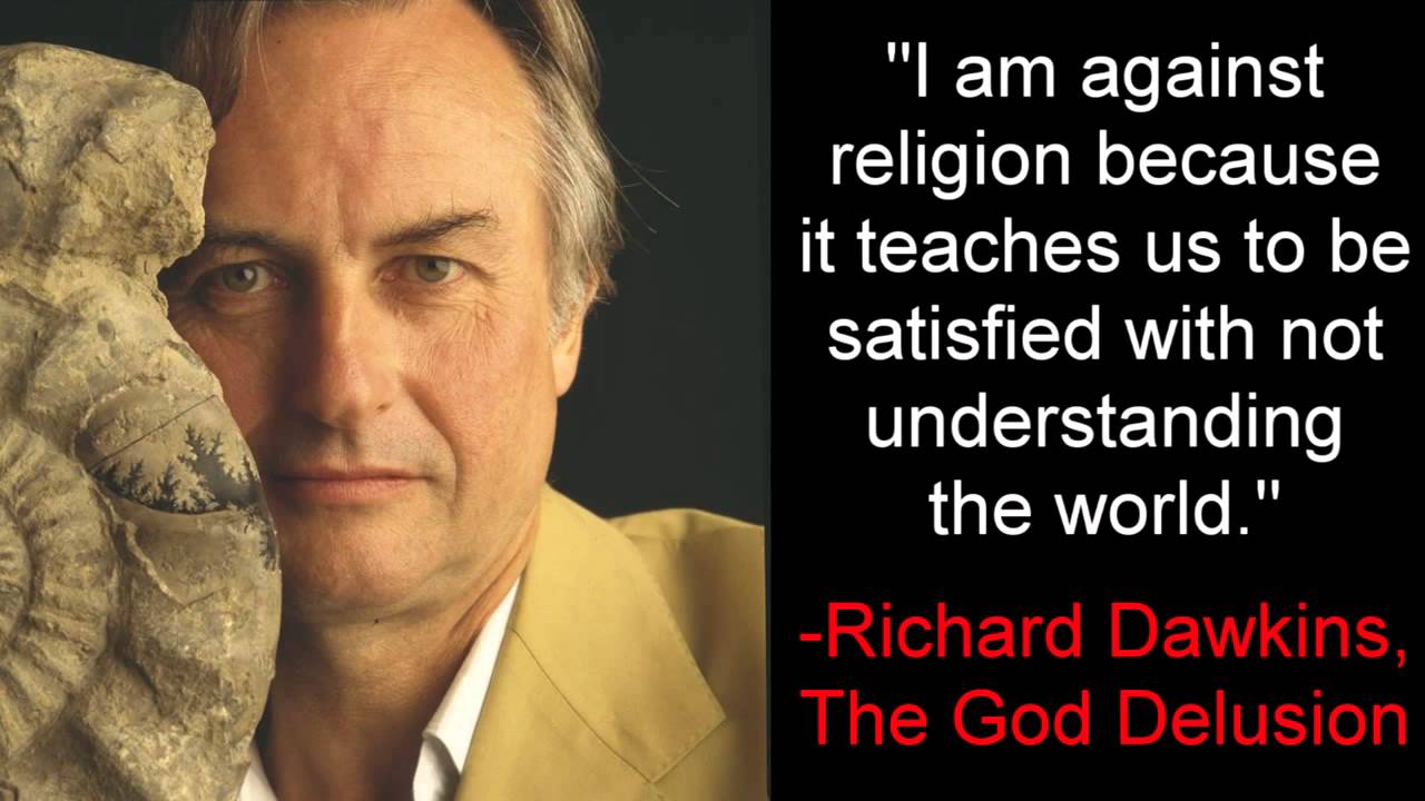 I Am Against Religion Because - Richard Dawkins, The God Delusion - YouTube