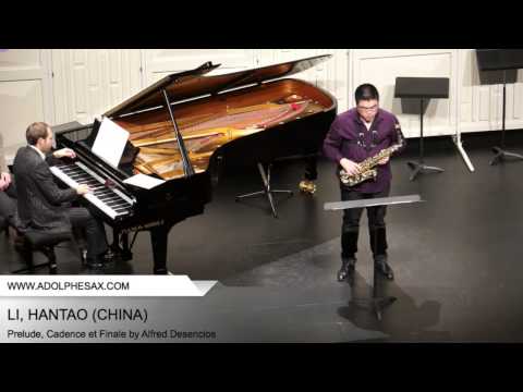 Dinant 2014 - Li, Hantao - Prelude, Cadence et Finale by Alfred Desenclos