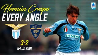 🔃? EVERY ANGLE - IL GOL DI CRESPO CONTRO IL LECCE