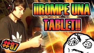 ROMPEN UNA TABLET Y UN TECLADO!! | GRITOS ÉPICOS DE LA RABIA!! | El enfado de la semana #87 | Josemi