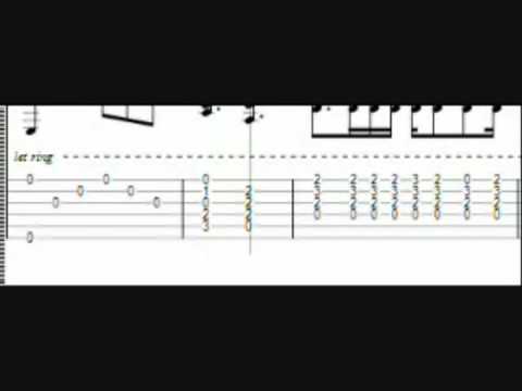 metallica nothing else matters tab