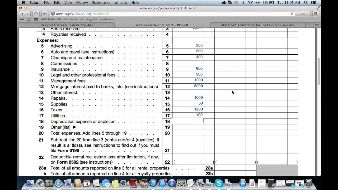 How to Fill Out Schedule E for Real Estate Investments - YouTube