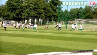 Korona Kielce - Radomiak Radom. Sparing - letnie przygotowania 2013/2014.