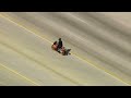 Police chase in Los Angeles: Biker reaches 106mph as he weaves through traffic inches from vehicles