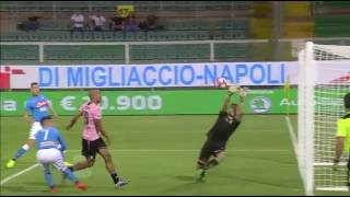 Palermo-Napoli 0-3  3a Giornata Serie A TIM 16/17 - HighLights