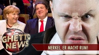 GHETTO NEWS: Merkel, er macht rum!