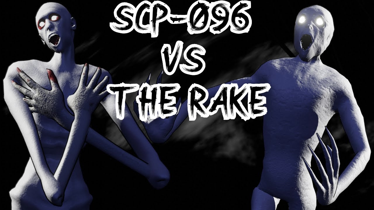 SCP 096 V.S The Rake | Animation. 