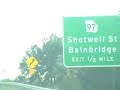 Driving in Bainbridge, GA on US 84 and US 27