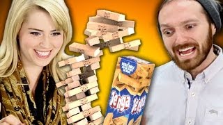 The Fine Bros Play Jenga with Sourcefed!