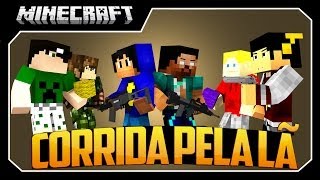 Minecraft: O Melhor Atirador! Corrida Pela Lã - #1 (FlansMod)