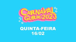 QUINTA-FEIRA DE CARNAVAL - A abertura do nosso Carnaval foi assim em Guriri: INTERNACIONAL!