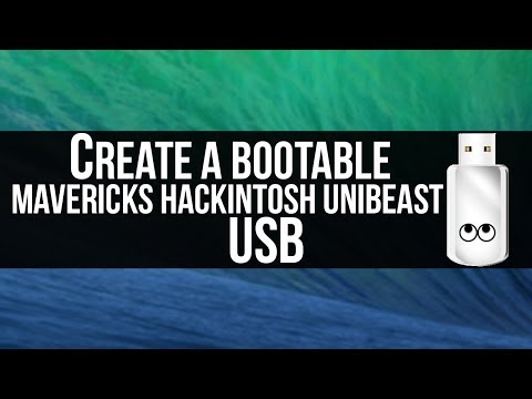 Hackintosh Tutorial: Create a Bootable OS X Mavericks USB (Unibeast)