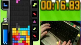 Tetris Sprint: 40 lines in 48.49 seconds