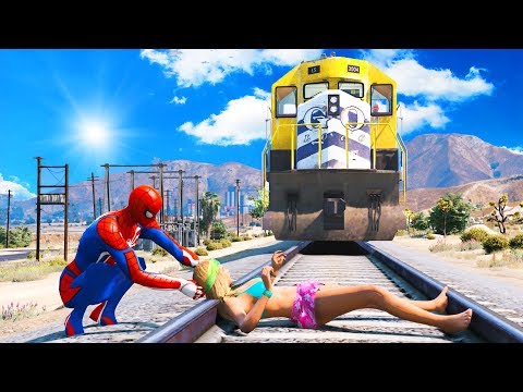 SPIDERMAN Water Ragdolls | GTA 5 Jumps/Fails #56 (Euphoria Physics | Funny Moments | Ragdoll)