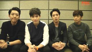 [CNBLUE] 2014 CNBLUE 대학수학능력시험 응원 영상