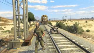 GTA V [PS3] - Un train difficile a arrêter (Dispo en HD)