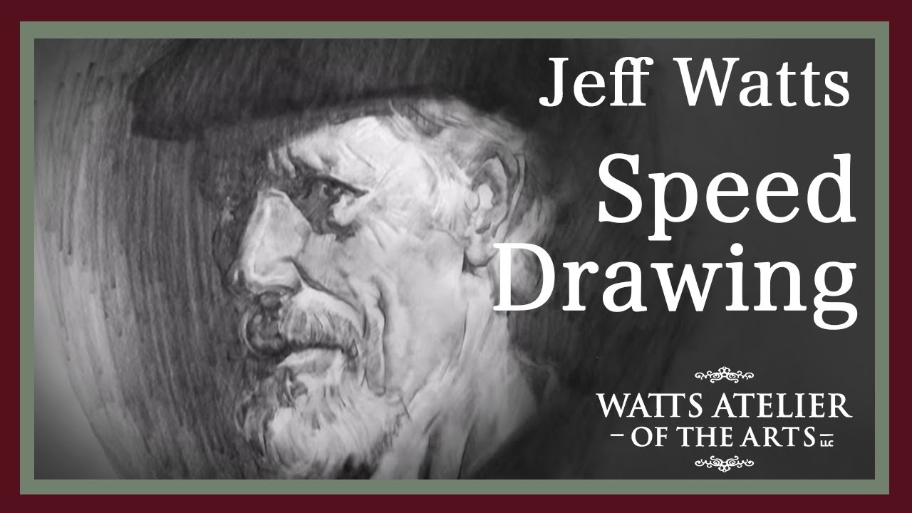 Jeffrey Watts Speed Drawing YouTube