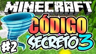 TORNADO ÉPICO! - Código Secreto 3: Minecraft #2