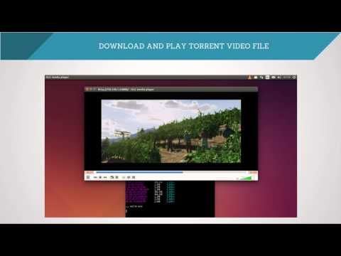 How to Play/Stream Torrent Video File using VLC Media Player in Ubuntu 14.04