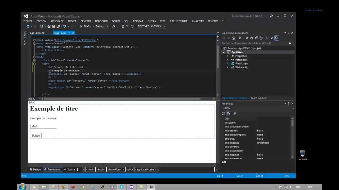 Introduction to the Visual Studio NET IDE