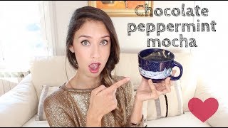 Sunday Funday! DIY Chocolate Caliente de Menta (Peppermint Mocha)