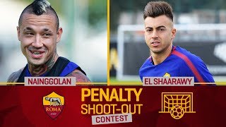 AS Roma Penalty Contest: Nainggolan v. El Shaarawy (Semi-final 2)