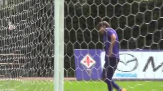 VIDEO FV, Ljajic a Moena palleggia, tira, scherza