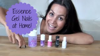 Essence gel nails at home