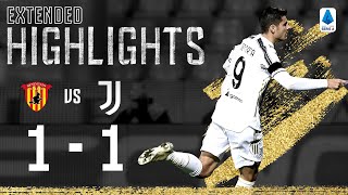 Benevento 1-1 Juventus | Morata on Target again as Juventus Earn Draw | EXTENDED Highlights