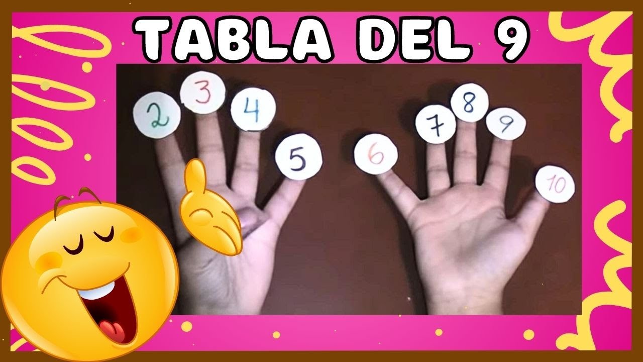 Truco para multiplicar la tabla del 9 - YouTube