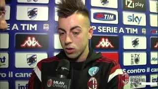 El Shaarawy: "Il gol contro la Samp? Bello e importante" | AC Milan Official