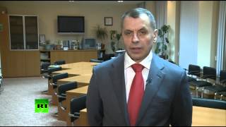 Константинов: Мы готовы к провокациям во время референдума