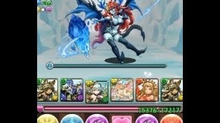 パズドラ【ヘラ・イース降臨！超地獄級】バステトPT　ノーコン！攻略